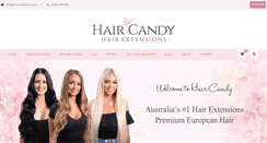 Desktop Screenshot of haircandy.com.au